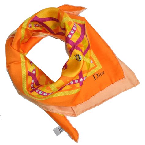 orange dior scarf|Dior shawls for women.